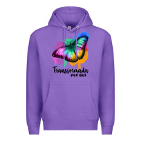 Purple transformada por dios Premium Hoodie - JahusDesignShop