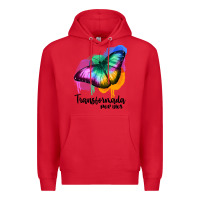 Red transformada por dios Premium Hoodie - JahusDesignShop
