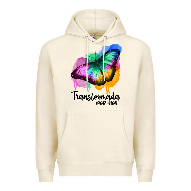 Transformada Por Dios Premium Hoodie by JahusDesignShop | Teevron