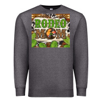Charcoal Heather Western Rodeo Mom Tumbler Premium Sweatshirt - BundleAndBundleShop