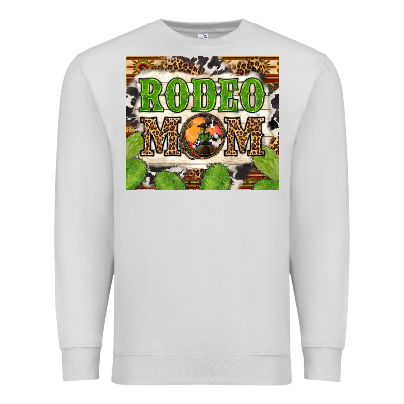 Western Rodeo Mom Tumbler Premium Sweatshirt by BundleAndBundleShop | Teevron
