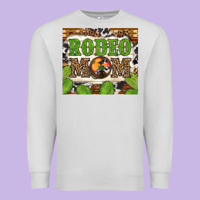 Western Rodeo Mom Tumbler Premium Sweatshirt Designed By Bundleandbundleshop