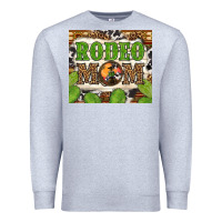 Heather Grey Western Rodeo Mom Tumbler Premium Sweatshirt - BundleAndBundleShop