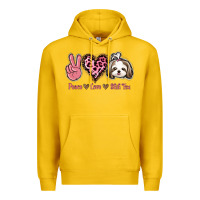 Lemon Peace Love Shih Tzu Premium Hoodie - Bettercallsaul
