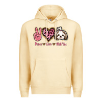 Pina Colada Peace Love Shih Tzu Premium Hoodie - Bettercallsaul
