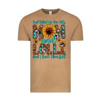 God Gifted Me Two Titles Mom And Lolli  And I Rock Vintage Tee | Teevron