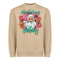 Mushroom christmas vibes santa Heavyweight Sweatshirt - AdoDesignShop
