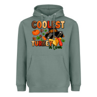 Sage coolest turkey in town Heavyweight Hoodie - MaliasSmallBusiness
