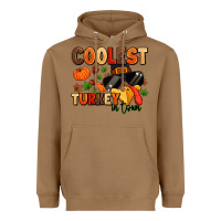 Toasted Coconut coolest turkey in town Heavyweight Hoodie - MaliasSmallBusiness