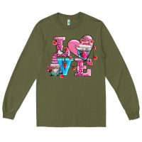 Army Green love and gnomes Long Sleeve Tee - AdoDesignShop