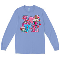 Colony Blue love and gnomes Long Sleeve Tee - AdoDesignShop