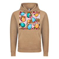 Vintage Coffee Easter eggs cowhide leopard tumbler Easter Day Vintage Hoodie - Neo Western
