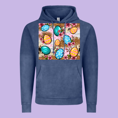 Easter Eggs Cowhide Leopard Tumbler Easter Day Vintage Hoodie Designed By Neo Western