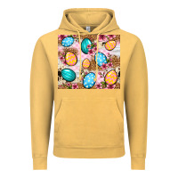 Vintage Mustard Easter eggs cowhide leopard tumbler Easter Day Vintage Hoodie - Neo Western