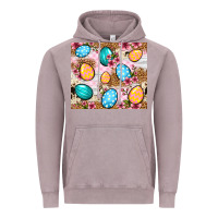 Vintage Zinc Easter eggs cowhide leopard tumbler Easter Day Vintage Hoodie - Neo Western