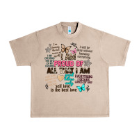 French Oak i am proud of all that i am Urban Heavy Tee - Artiststas
