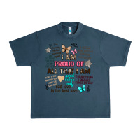 Midnight Navy i am proud of all that i am Urban Heavy Tee - Artiststas