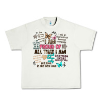 Pistachio i am proud of all that i am Urban Heavy Tee - Artiststas