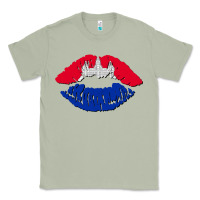 Matcha cambodian flag lips Classic Tee - AdoDesignShop