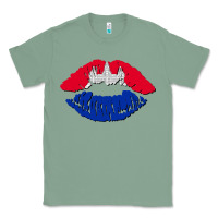 Sage cambodian flag lips Classic Tee - AdoDesignShop