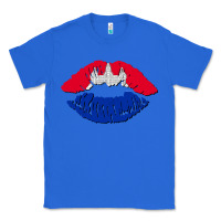 True Royal cambodian flag lips Classic Tee - AdoDesignShop