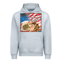 Heather Grey god bless the usa Urban Hoodie - TumblerDesignByShophia