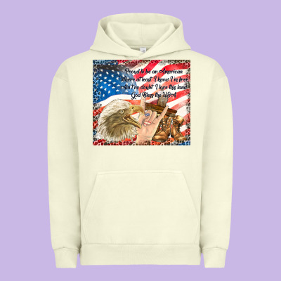 God Bless The Usa Urban Hoodie Designed By Tumblerdesignbyshophia