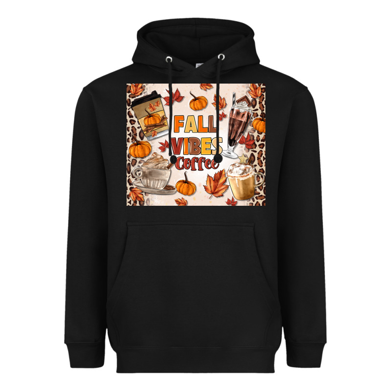 Fall Vibes Coffee Heavyweight Hoodie by MaliasSmallBusiness | Teevron