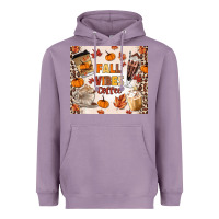 Lavender fall vibes coffee Heavyweight Hoodie - MaliasSmallBusiness