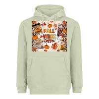 Matcha fall vibes coffee Heavyweight Hoodie - MaliasSmallBusiness