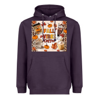 Plum fall vibes coffee Heavyweight Hoodie - MaliasSmallBusiness