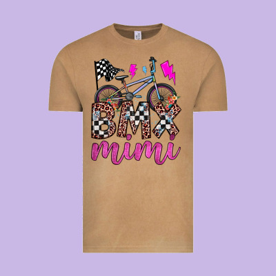 Bmx Mimi Vintage Tee Designed By Jahusdesignshop