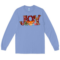 Colony Blue joy reindeer Long Sleeve Tee - AdoDesignShop