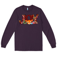 Plum joy reindeer Long Sleeve Tee - AdoDesignShop