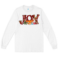 White joy reindeer Long Sleeve Tee - AdoDesignShop