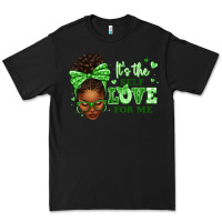 Black sorority colors green its the self love for me afr Premium Tee - texasbilliewilder