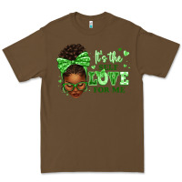 Cacao sorority colors green its the self love for me afr Premium Tee - texasbilliewilder