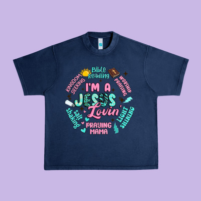 I'm A Jesus Lovin' Urban Heavy Tee Designed By Artiststas