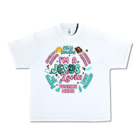 White i'm a jesus lovin' Urban Heavy Tee - Artiststas
