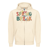 Sandshell spring break Zipper Hoodie - MaliasSmallBusiness