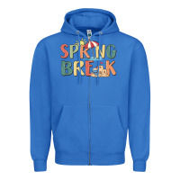 True Royal spring break Zipper Hoodie - MaliasSmallBusiness