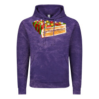 Cloud Purple red christmas cake fa element 1 Vintage Hoodie - FaDigitalArtStudio