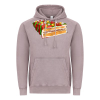 Vintage Zinc red christmas cake fa element 1 Vintage Hoodie - FaDigitalArtStudio