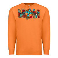 Carrot Western Mom With Cross Premium Sweatshirt - BundleAndBundleShop
