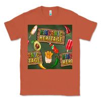 Copper hispanic heritage seamless pattern Classic Tee - BundleAndBundleShop