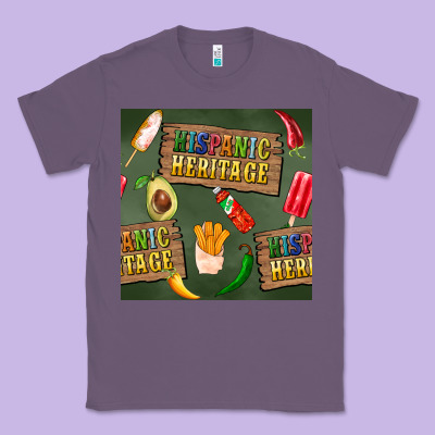Hispanic Heritage Seamless Pattern Classic Tee Designed By Bundleandbundleshop