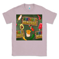 Lilac hispanic heritage seamless pattern Classic Tee - BundleAndBundleShop