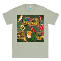 Matcha hispanic heritage seamless pattern Classic Tee - BundleAndBundleShop