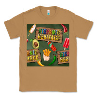 Toasted Coconut hispanic heritage seamless pattern Classic Tee - BundleAndBundleShop