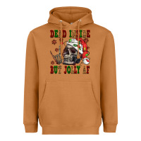 Meerkat Dead inside but jolly af Heavyweight Hoodie - NancyCooperArtShop